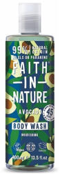 Faith in Nature Gel de dus natural, nutritiv cu avocado, 400 ml