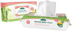 ALEVA Naturals Servetele umede din fibre de bambus, 72 bucati, Aleva Naturals