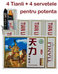 SANYE Tianli 10 ml* 4 flacoane + 4 servetele umede
