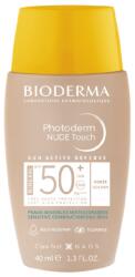 BIODERMA Fluid cu protectie solara SPF 50+ Mineral Photoderm Nude Touch, Auriu, 40 ml, Bioderma