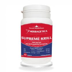 Herbagetica Supreme krill omega 3 forte, 60 capsule, Herbagetica - springfarma