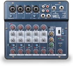 Soundsation - Miostream6 6-csatornás keverő OTG, Bluetooth és Hangkártya funkciókkal - dj-sound-light