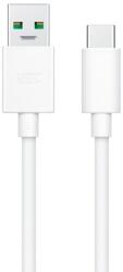 Prestige Charge Cablu USB la USB-C pentru Date si Incarcare Rapida 5A, PRESTIGE CHARGE, SuperVooC 30W pentru Oppo, 2m, Alb