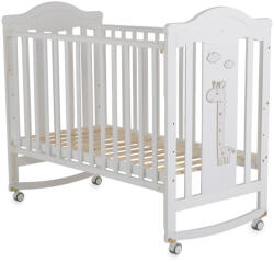 Cangaroo Sierra Babaágy 60×120 cm - Fehér/Natur - bebibolt - 72 990 Ft