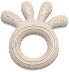 Lorelli Polip természetes szilikon rágóka - Beige