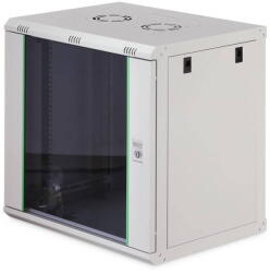 ASSMANN Rack Digitus Cabinet metalic, Digitus, safa sieciowa wiszaca, 12U, 600x450cm, gri, nezmontowana (DN-37108)