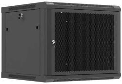 Lanberg Rack LANBERG Cabinet metalic Lanberg 19" Rack 9U 600x600, negru, cu usi perforate (WF01-6609-23B)