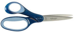Fiskars Olló, iskolai, 18 cm, balkezes, FISKARS, csillámos kék (1067862) - iconink