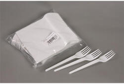  Villa, műanyag, többször használatos, 17 cm, 50 db "Prima", fehér (1020004502) - iconink