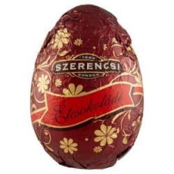 SZERENCSI húsvéti tojás figura étcsokoládé 20g