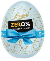 SZERENCSI zero húsvéti tojás figura tejcsokoládé édesítőszerrel 20g