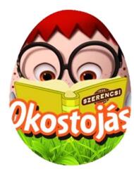 SZERENCSI húsvéti okostojás tejcsokoládé figura 20g