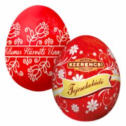 SZERENCSI húsvéti tojás figura tejcsokoládé 20g