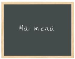 BI-OFFICE 60x90cm fakeretes fekete krétatábla P8170-0112 (P8170-0112)