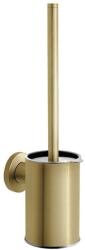 FERRO Ferro Smile - Perie de WC cu suport, montare pe perete, auriu periat ASM14BG (ASM14BG)