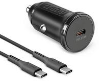 SBS PD 25W Autós töltő + USB-C kábel (TECRKITTCPD25W) (TECRKITTCPD25W)