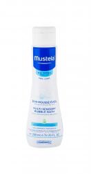 Mustela Bébé Multi-Sensory Bubble Bath gyengéd babamosó gél 200 ml gyermekeknek