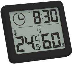 TOO WS-301-B hőmérséklet és páratartalom kijelzéssel fekete időjárás állomás (TOO WS-301-B) - officedepot