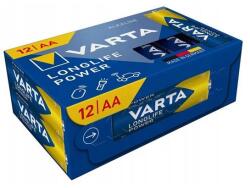 VARTA longlife power cube tartós elem (aa, lr06, 1.5v, alkáli) 12db/csomag (4906121132)