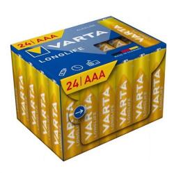 VARTA longlife power cube tartós elem (aaa, lr03, 1.5v, alkáli) 24db/csomag (4103301134)