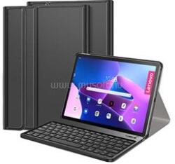 Gigapack Lenovo Tab M10 Plus (TB125) WIFI / (TB128) LTE FLIP bluetooth billentyűzetes tok (fekete) (GP-132502) (GP-132502)