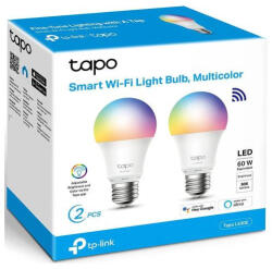 TP-Link LED Izzó Wi-Fi-s E27 váltakozó színekkel TAPO L530E(2-PACK) (TAPO-L530E-2-PACK-)