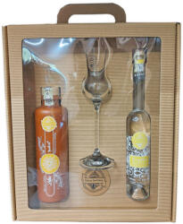 Delicia Destilería ajándékdoboz 1 x 0, 1l 42%, 1 x 0, 2l 50%