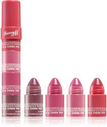Barry M Multitude Lip and Cheek Pen rúzs ajkakra és arcra árnyalat Sweet Darling 3.8 g
