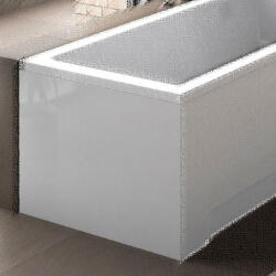 Besco Egyenes kád oldallap - fehér 70x52 Modern-120, 130, Aria rehab, Aria-130, Qadro-155