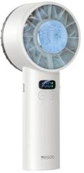 YESIDO - Kézi Ventilátor (YF18) - LCD Kijelzővel, 12W Kefenélküli Motor, 5500 RPM, 100 Sebesség, 3600mAh, Type-C - Fekete
