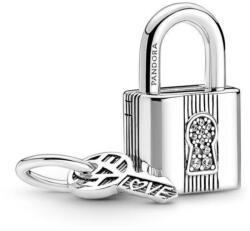 PANDORA Moments 790088C01 Lakat és kulcs függő charm (Ag 925/1000, 8, 3 g)