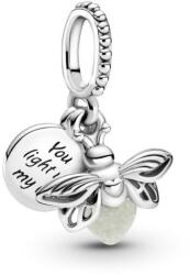 PANDORA Moments Passions 799352C01 Foszforeszkáló szentjánosbogár függő charm (Ag925/1000, 2 g)