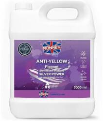 RONNEY Sampon Silver Power Sárga színtónust semlegesítő 5000ml