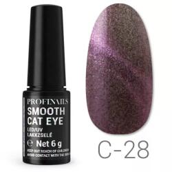 Profinails gel lac Smooth Cat Eye LED/UV lakkzselé 6gr C-28