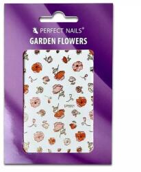 Perfect Nails Körömmatrica - Garden Flowers - szepsegcikk