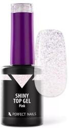 Perfect Nails Shiny Top Gel - Pink - 8ml