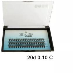 CODA'S Lashes Hot melt Premade DIY Műszempilla 20D C/0.10 Mix
