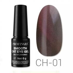 Profinails gel lac Smooth Cat Eye LED/UV lakkzselé 6gr CH-01
