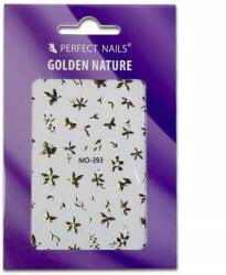 Perfect Nails Körömmatrica - Golden Nature