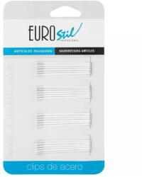 Eurostil Hullámcsat Fehér 5cm egyenes 24db/csomag 04484/58