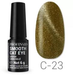 Profinails gel lac Smooth Cat Eye LED/UV lakkzselé 6gr C-23