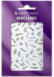 Perfect Nails Körömmatrica - Basic Leaves - szepsegcikk