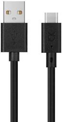 Xqisit Cablu de date Xqisit Charge & Sync, USB-A la USB-C, 3m, Negru (4029948069968)