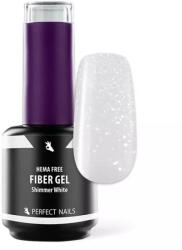 Perfect Nails Fiber Vitamin Base Gel - Hema Free Shimmer White - 15ml