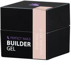 Perfect Nails Pudding Cover Gel Épitőzselé-Natural Beige 50g