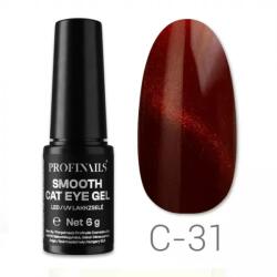 Profinails gel lac Smooth Cat Eye LED/UV lakkzselé 6gr C-31