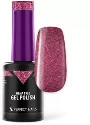 Perfect Nails Hema Free Effect Gél Lakk - Pink Diamond - 8 ml
