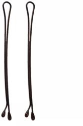 Eurostil Sabrina Hullámcsatt Fekete 6cm 200db/csomag 01862/50