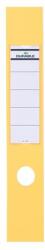 DURABLE Gerinccímke, iratrendezőhöz, öntapadó, 60x390 mm, DURABLE ORDOFIX® , sárga (DB809004)