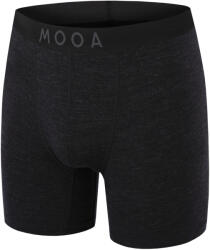 MOOA MerinoSilk 6in férfi boxer XL / fekete